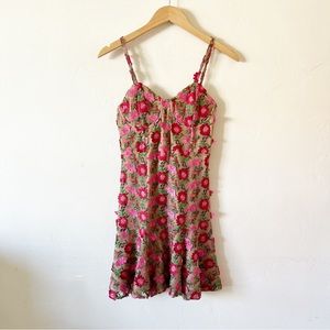 NWOT For Love and Lemons Amelia Mini Dress